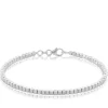 Adjustable Diamond Cut Bead Bracelet 14K Clearance