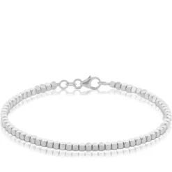 Adjustable Diamond Cut Bead Bracelet 14K Clearance