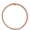 Amethyst Tennis Bracelet, 14K Yellow Gold Online