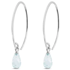 Aquamarine Earrings 14K Best