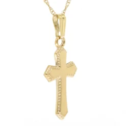 Baby Cross Pendant 14K Sale