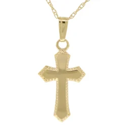 Baby Cross Pendant 14K Sale