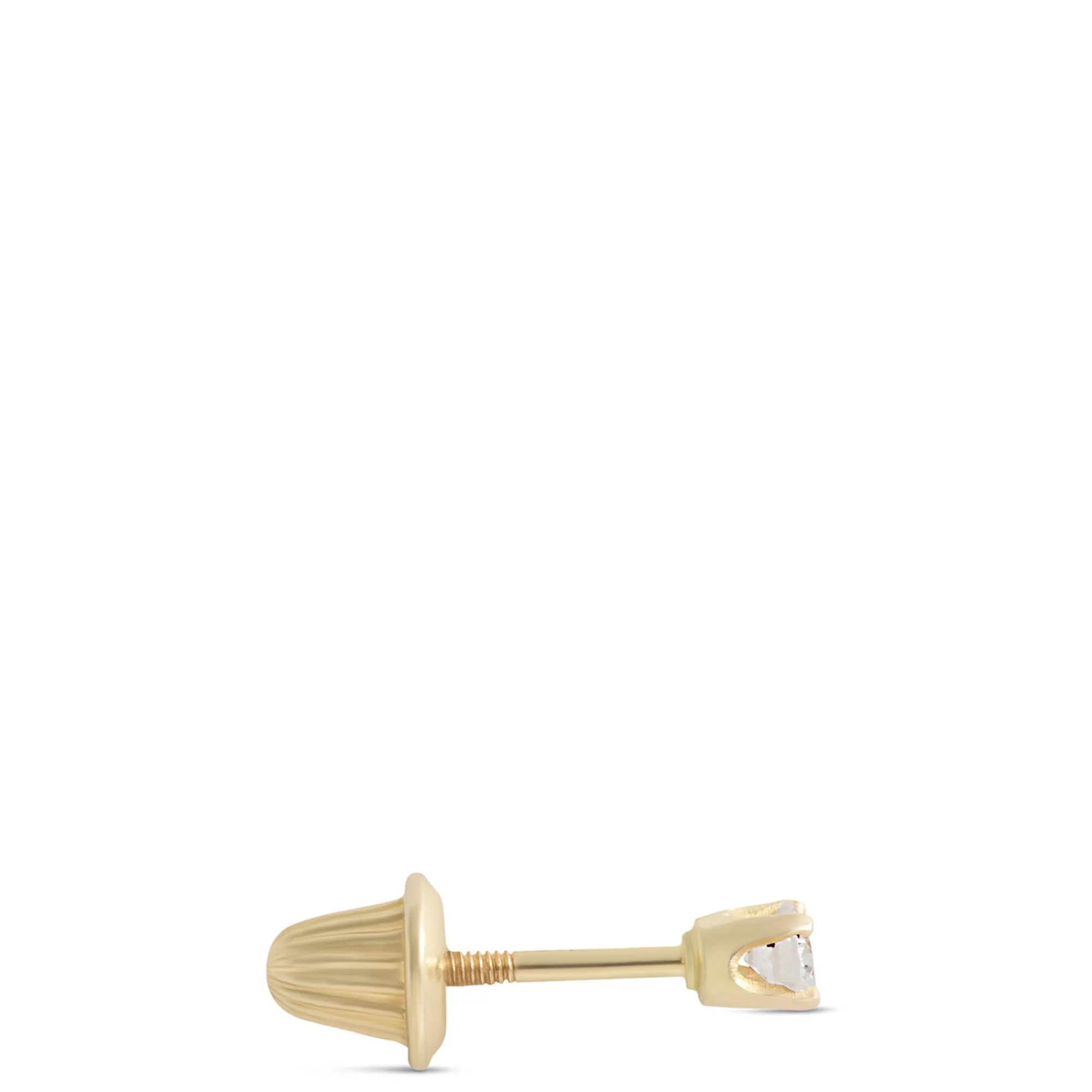 Baby Diamond Studs, 14K Yellow Gold Clearance