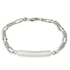Baby ID Bracelet in Sterling Silver New