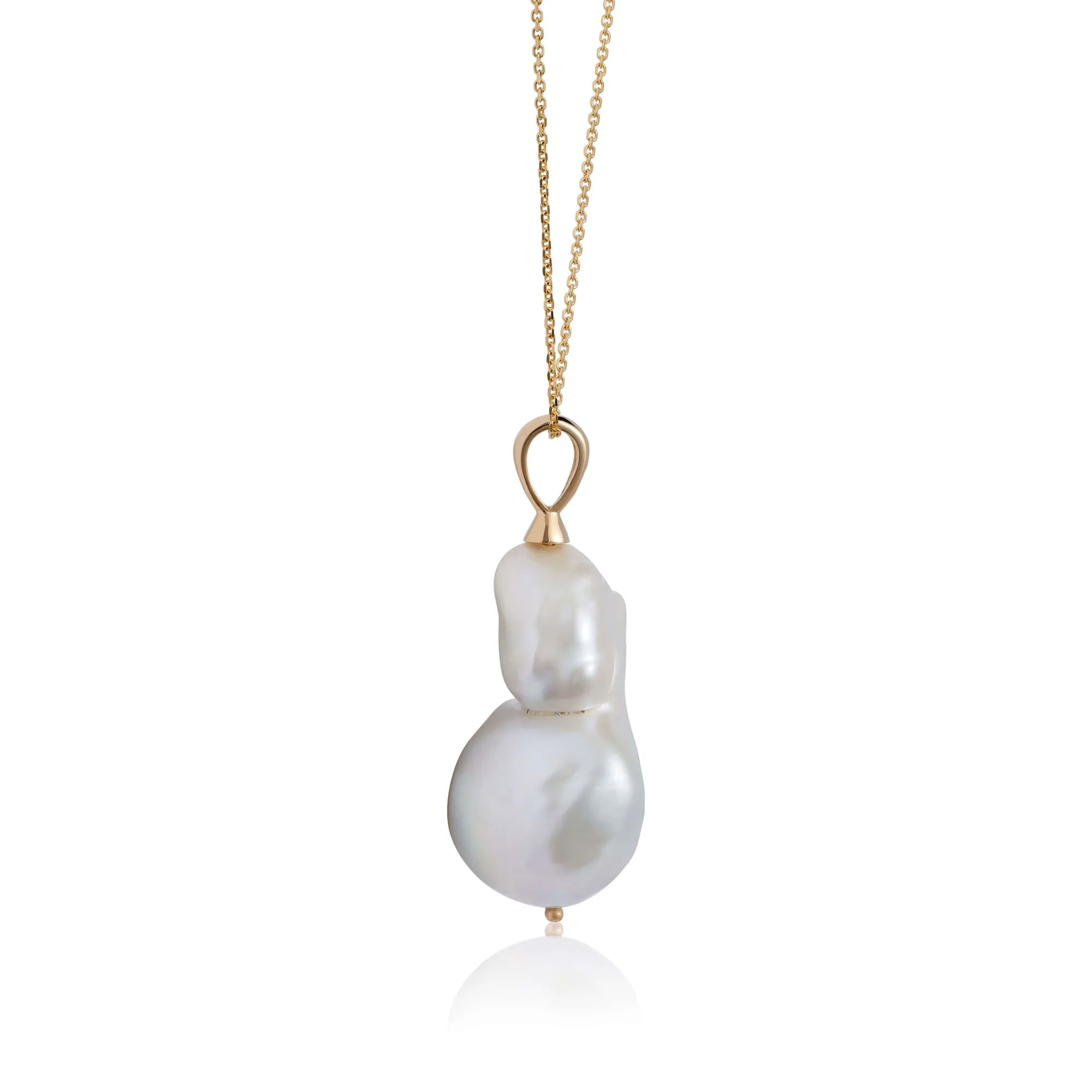 Baroque Freshwater Cultured Pearl Necklace 14K, 24" Discount