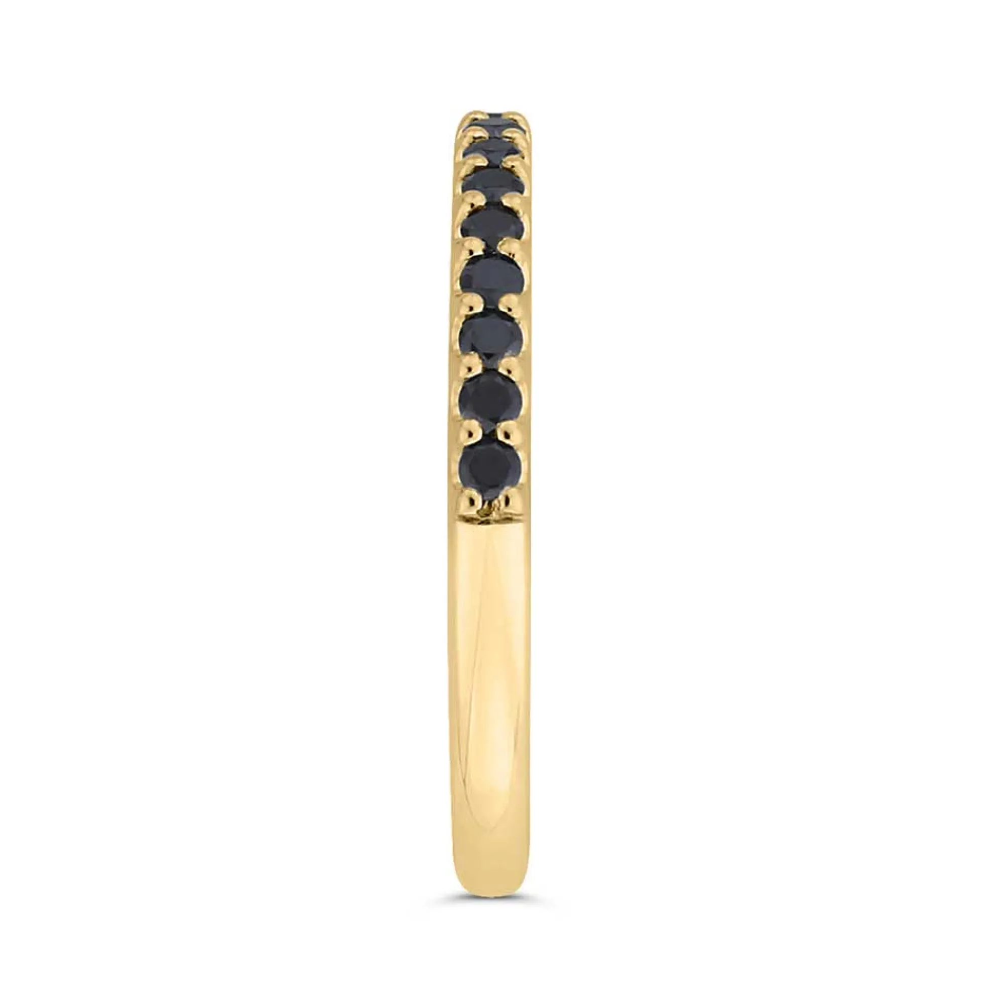 Bella Ponte Black Diamond Band 14K Discount