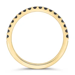 Bella Ponte Black Diamond Band 14K Discount