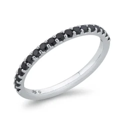 Bella Ponte Black Diamond Band 14K Discount