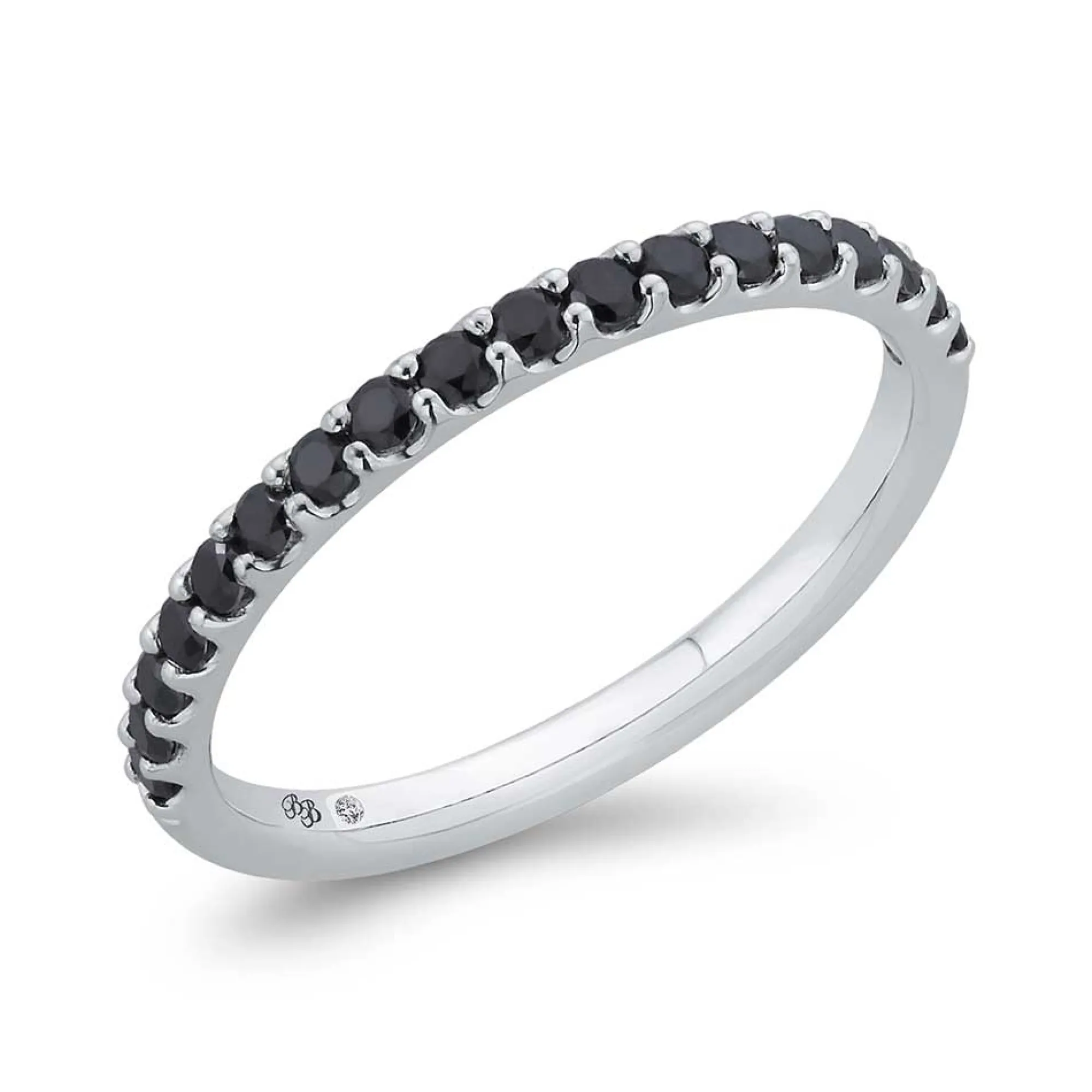 Bella Ponte Black Diamond Band 14K Discount