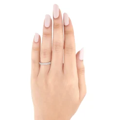 Bella Ponte Diamond Band in Platinum Online