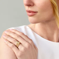 Bella Ponte Diamond Band 14K Online