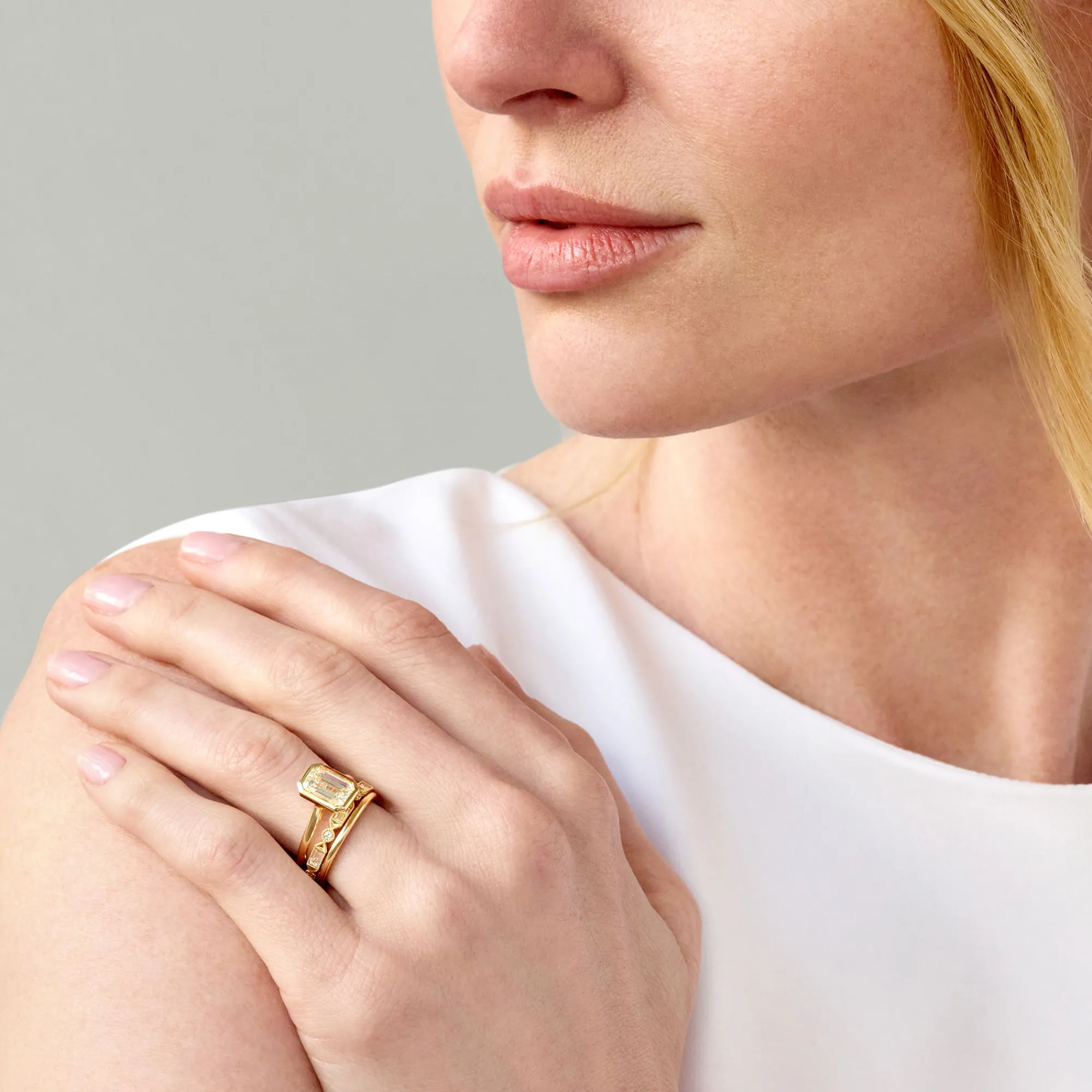 Bella Ponte Diamond Band 14K Online