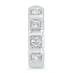 Bella Ponte Diamond Band, 14K White Gold Discount