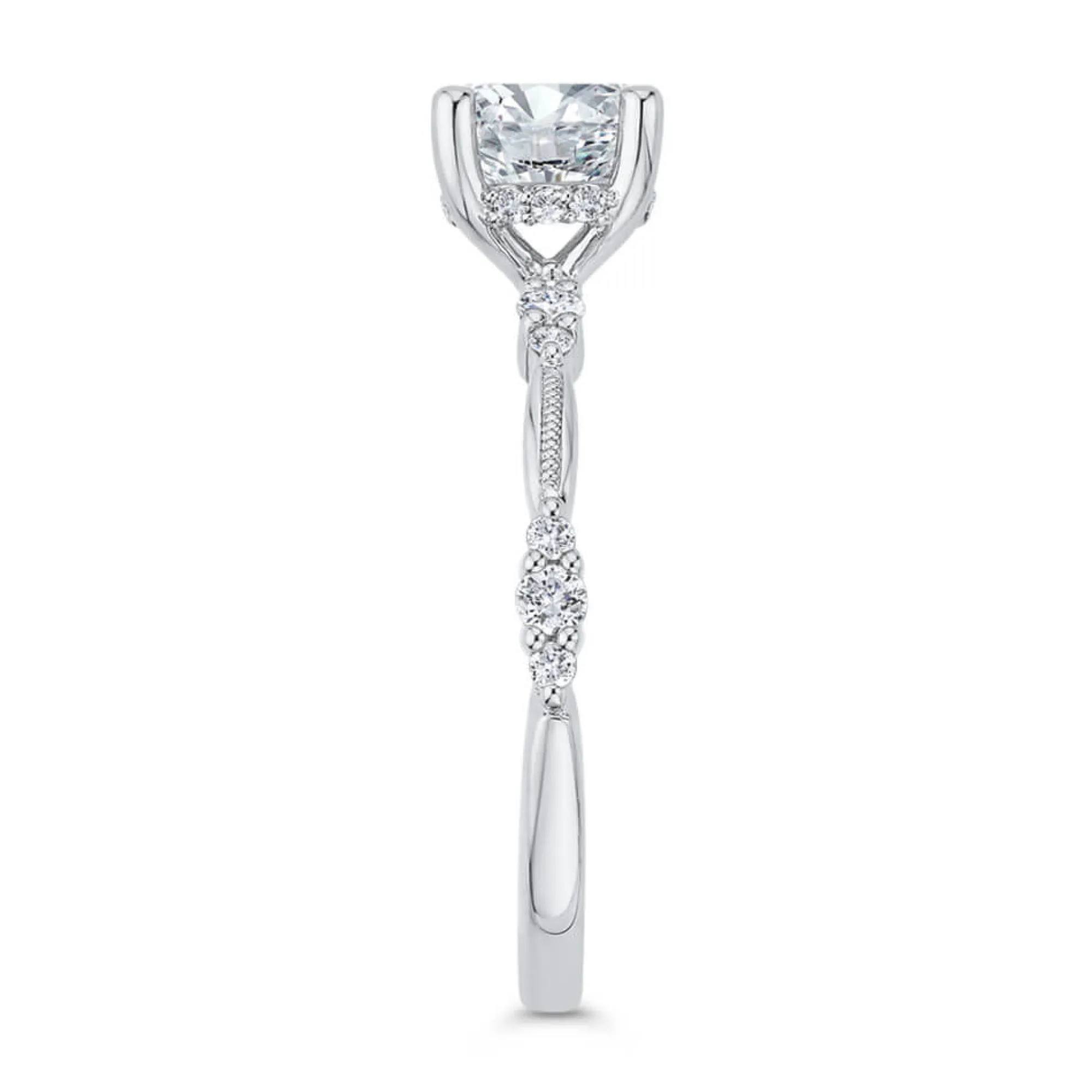 Bella Ponte Diamond Engagement Ring Setting 14K Outlet