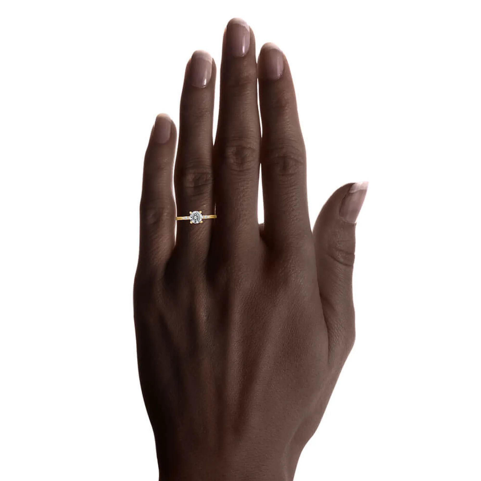Bella Ponte Diamond Engagement Ring Setting Hidden Halo Online