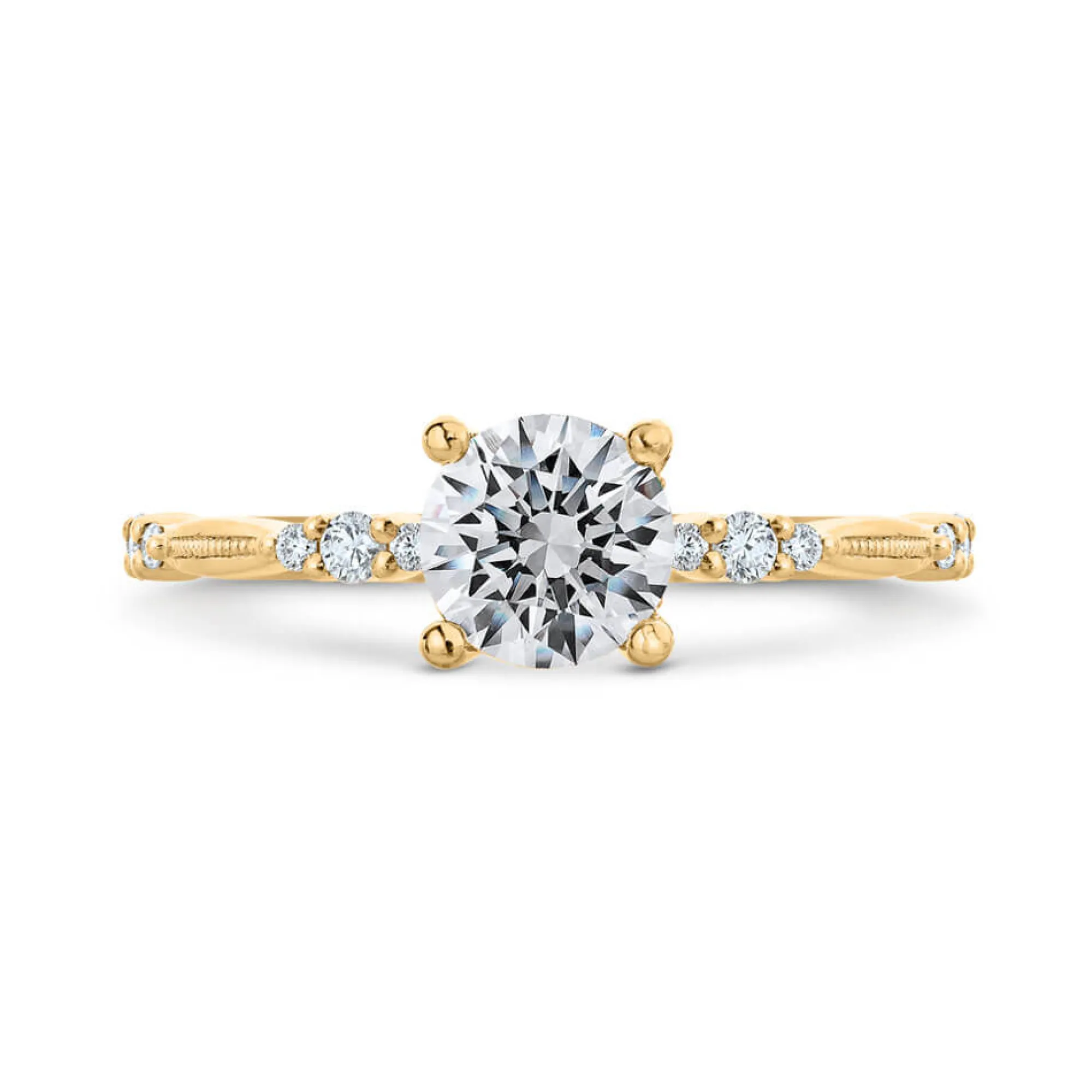 Bella Ponte Diamond Engagement Ring Setting Hidden Halo Online