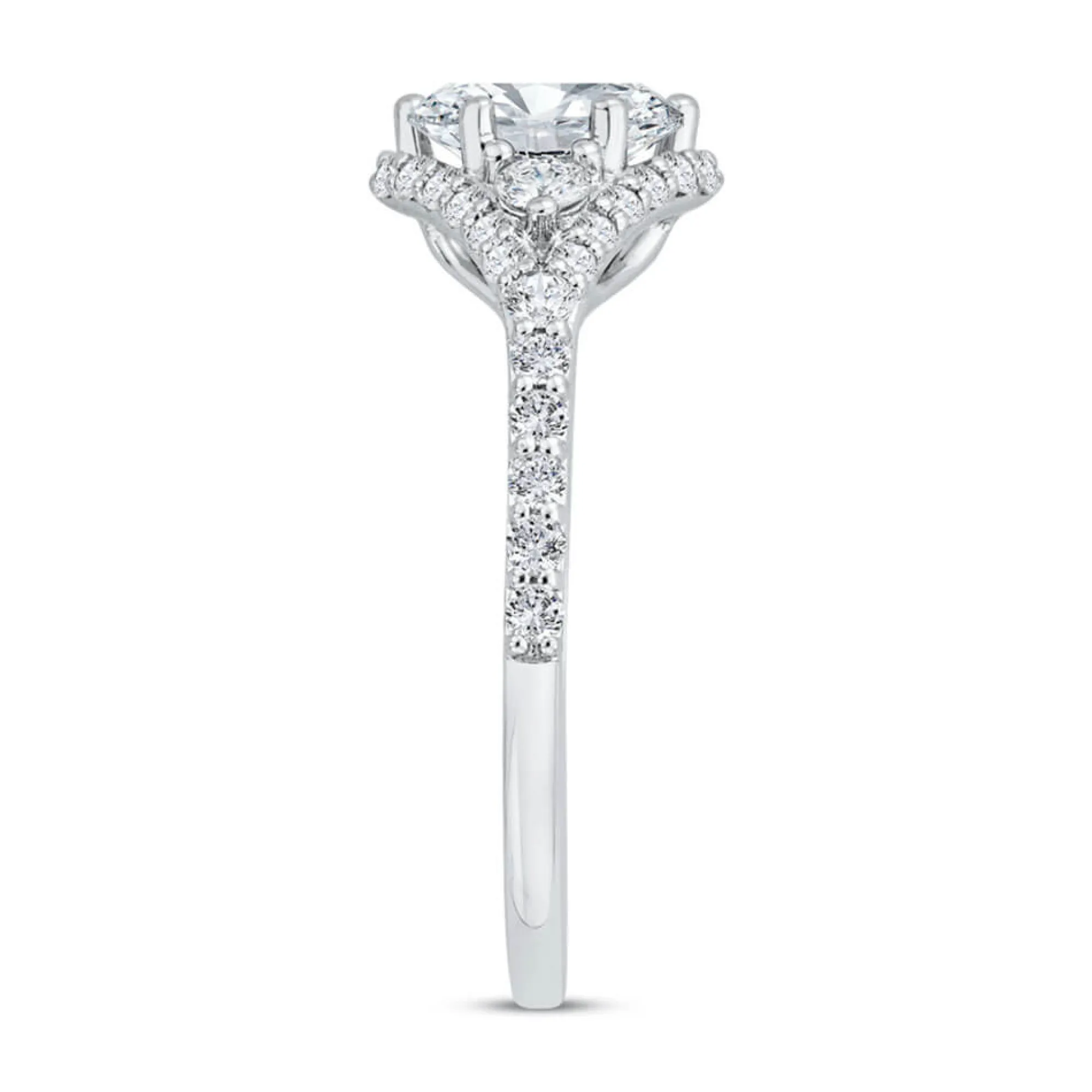 Bella Ponte Diamond Engagement Ring Setting 14K Hot