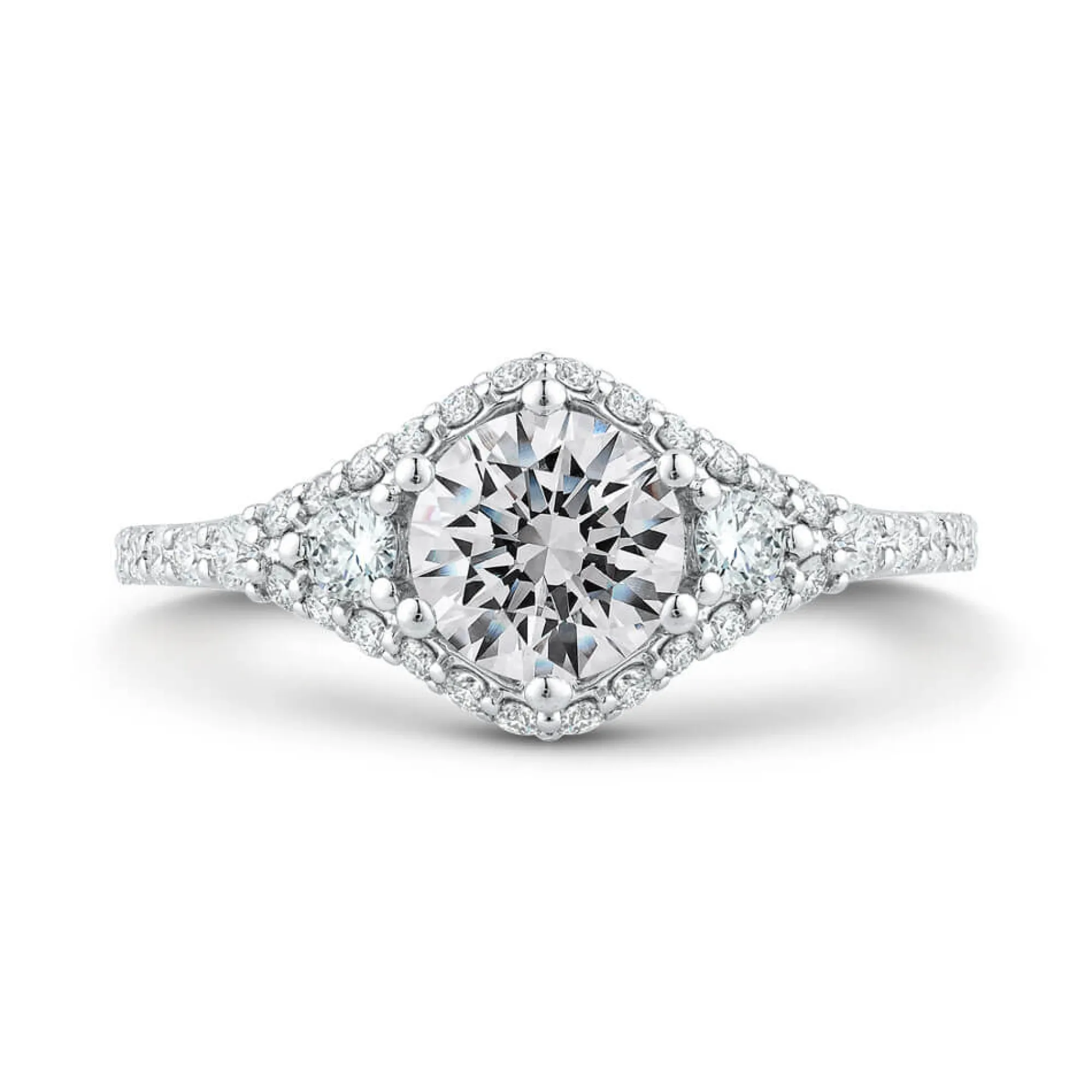 Bella Ponte Diamond Engagement Ring Setting 14K Hot