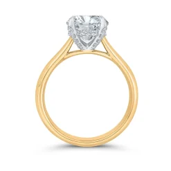 Bella Ponte Diamond Engagement Ring Setting in Platinum & 14K Sale
