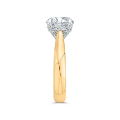 Bella Ponte Diamond Engagement Ring Setting in Platinum & 14K Sale