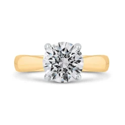 Bella Ponte Diamond Engagement Ring Setting in Platinum & 14K Sale