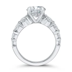 Bella Ponte Diamond Engagement Ring Setting 14K New
