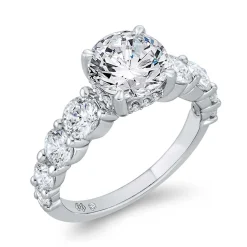 Bella Ponte Diamond Engagement Ring Setting 14K New