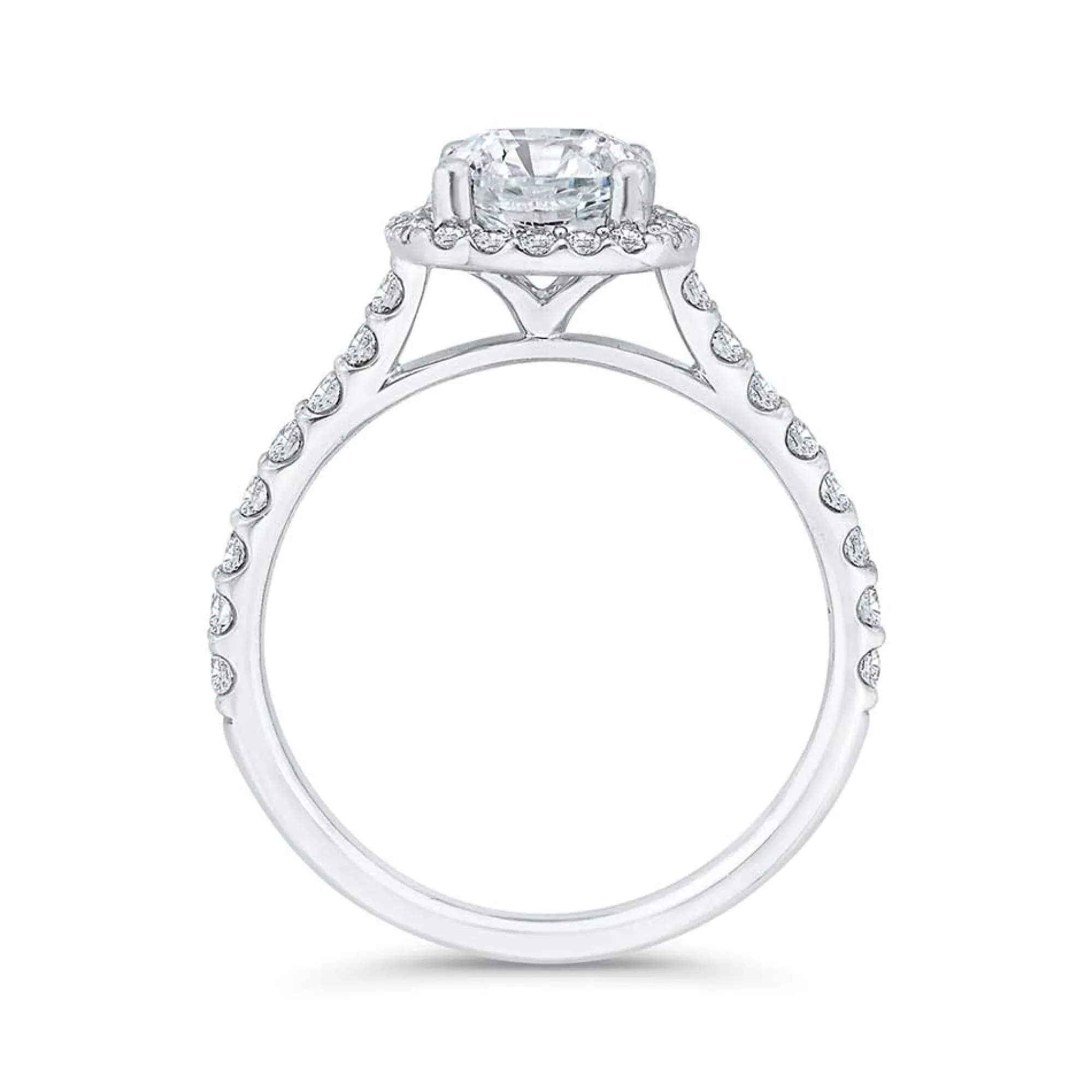 Bella Ponte Diamond Engagement Ring Setting 14K New