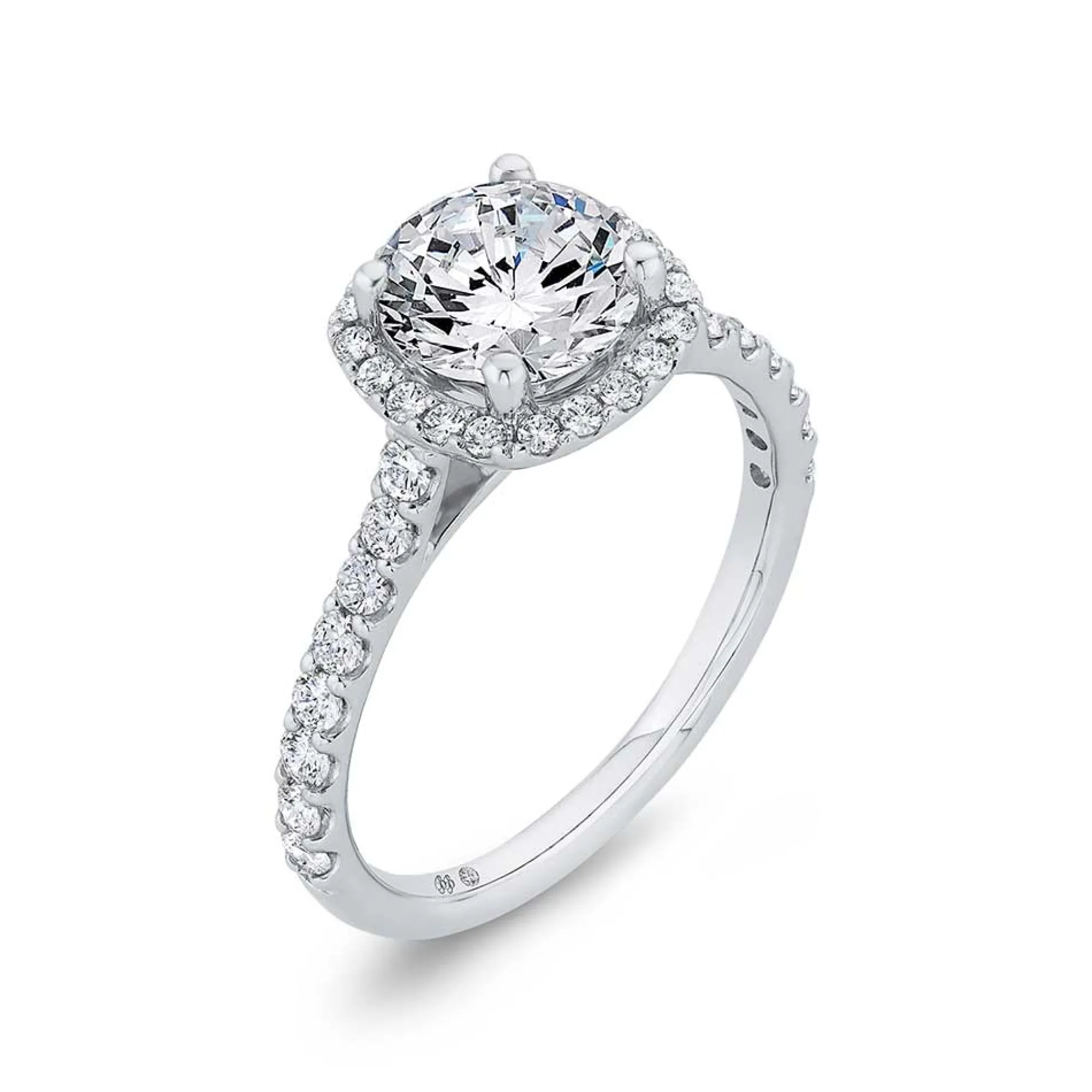 Bella Ponte Diamond Engagement Ring Setting 14K New