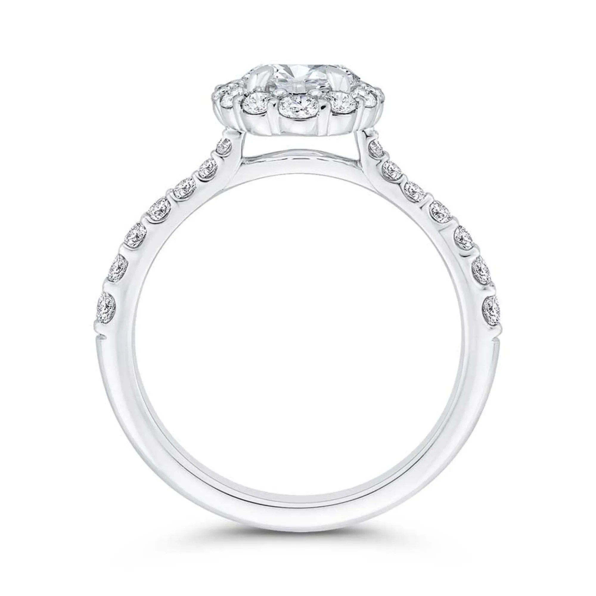 Bella Ponte Diamond Engagement Ring Setting 14K New