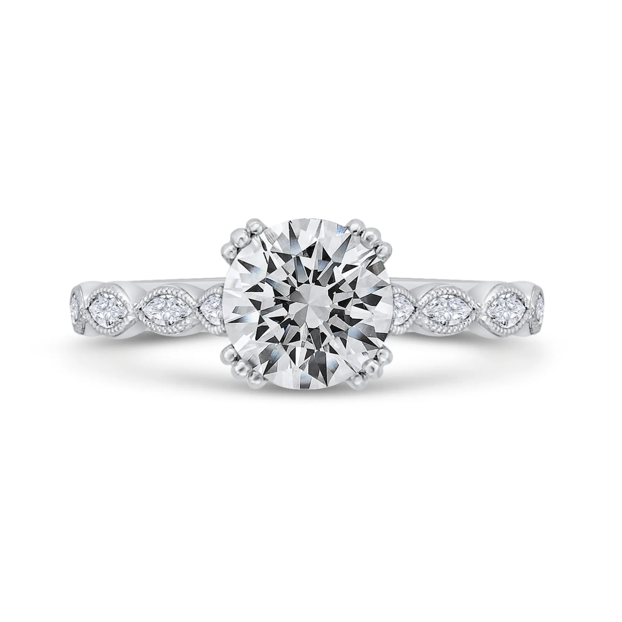 Bella Ponte Diamond Engagement Ring Setting 14K Clearance