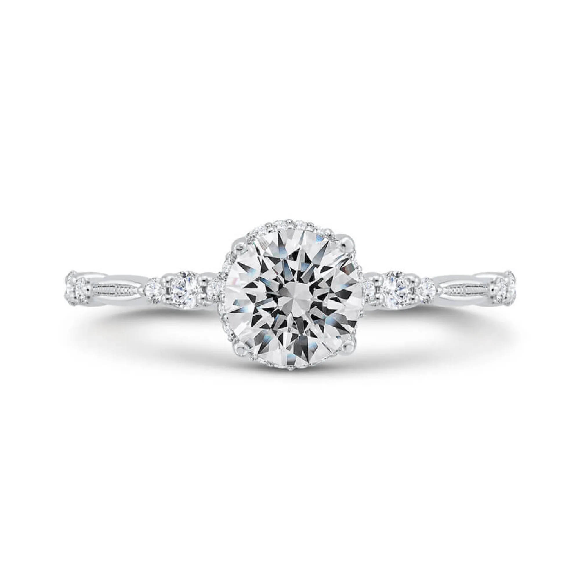 Bella Ponte Diamond Semi-Mount Ring Setting 14K Sale