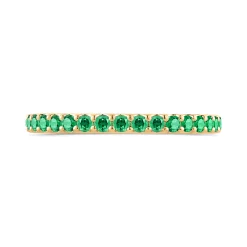 Bella Ponte Emerald Tiger Band, 14K Yellow Gold Outlet