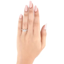 Bella Ponte Engagement Ring Setting in Platinum New
