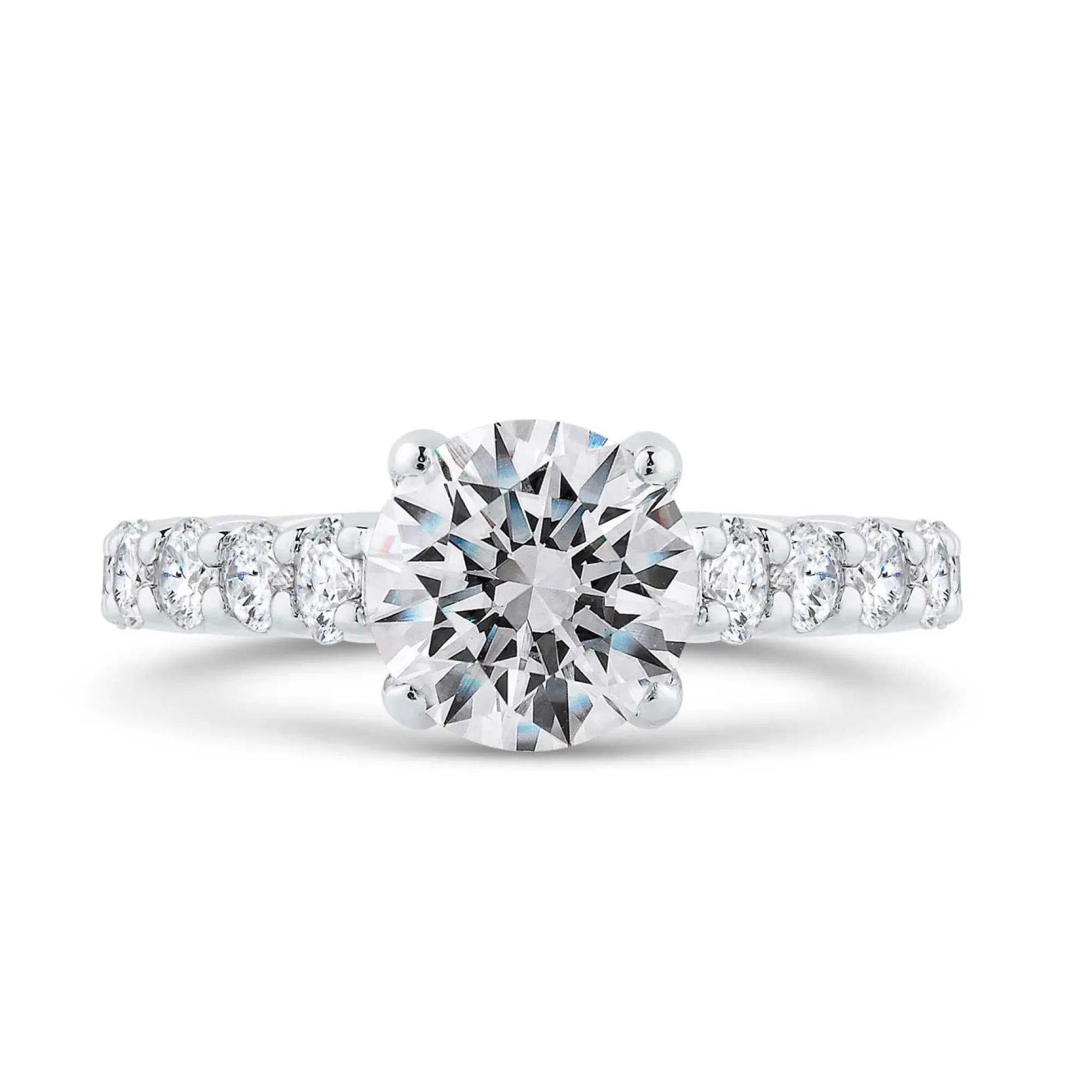 Bella Ponte Engagement Ring Setting in Platinum Online