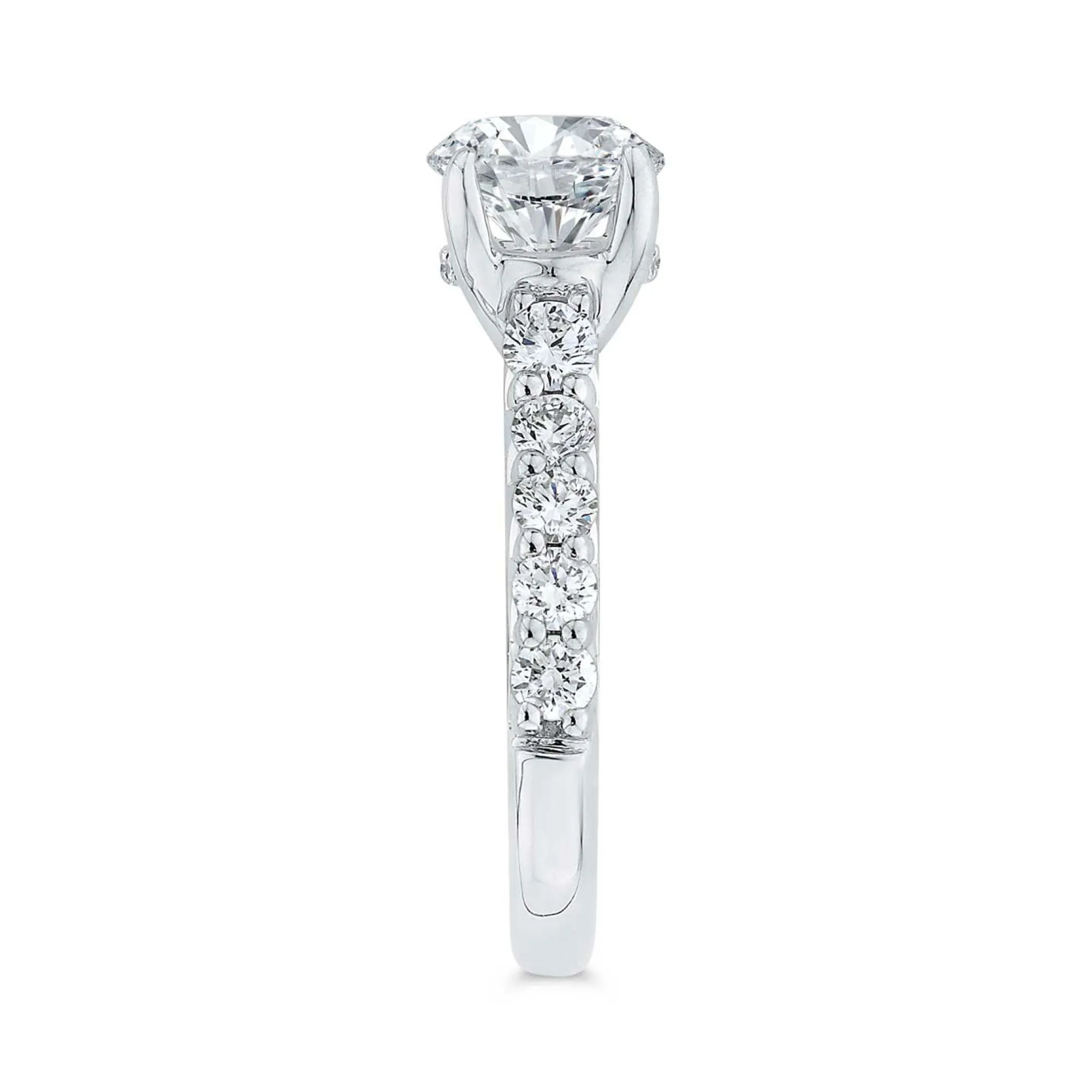 Bella Ponte Engagement Ring Setting in Platinum Online
