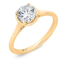 Bella Ponte Engagement Ring Setting, 14K Yellow Gold Outlet