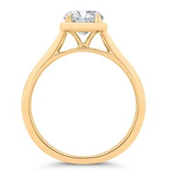 Bella Ponte Engagement Ring Setting, 14K Yellow Gold Outlet