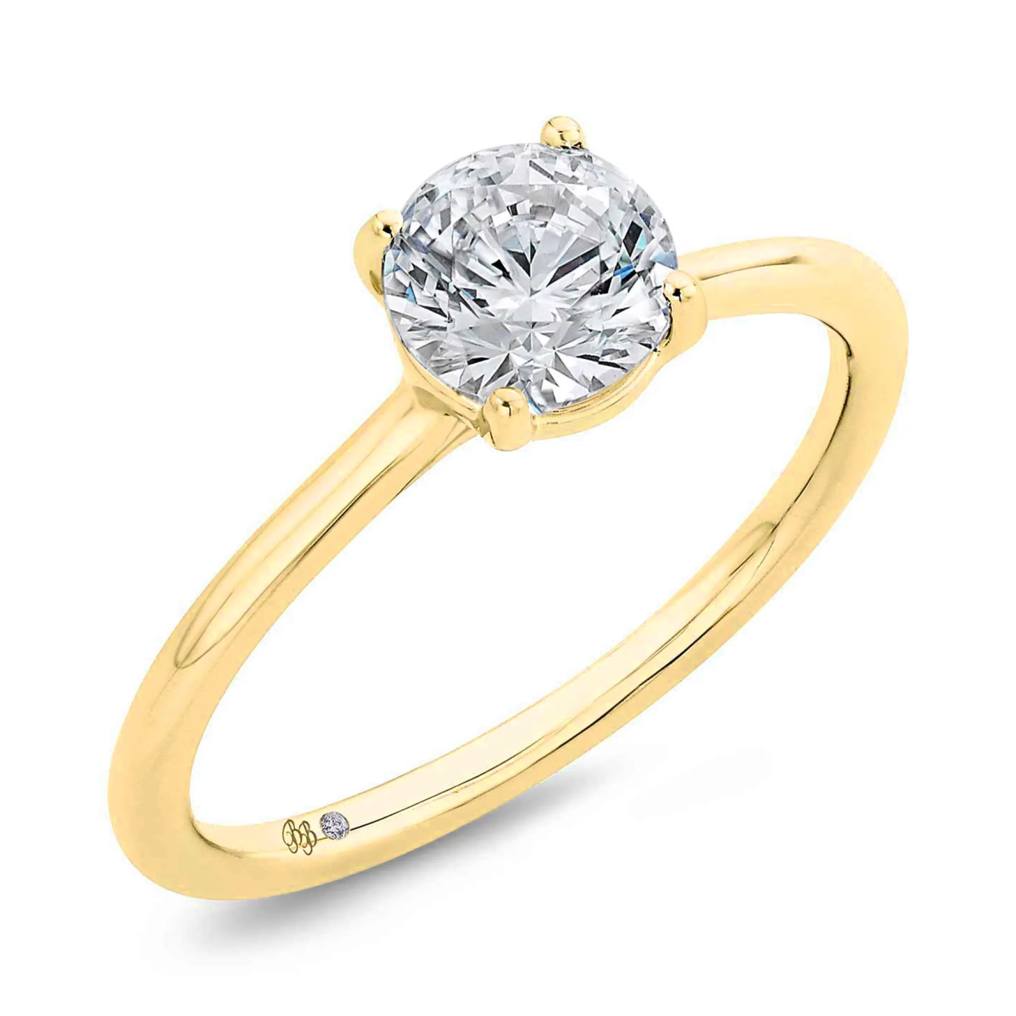 Bella Ponte Ikuma Canadian Diamond "The Whisper" Engagement Ring 14K Clearance