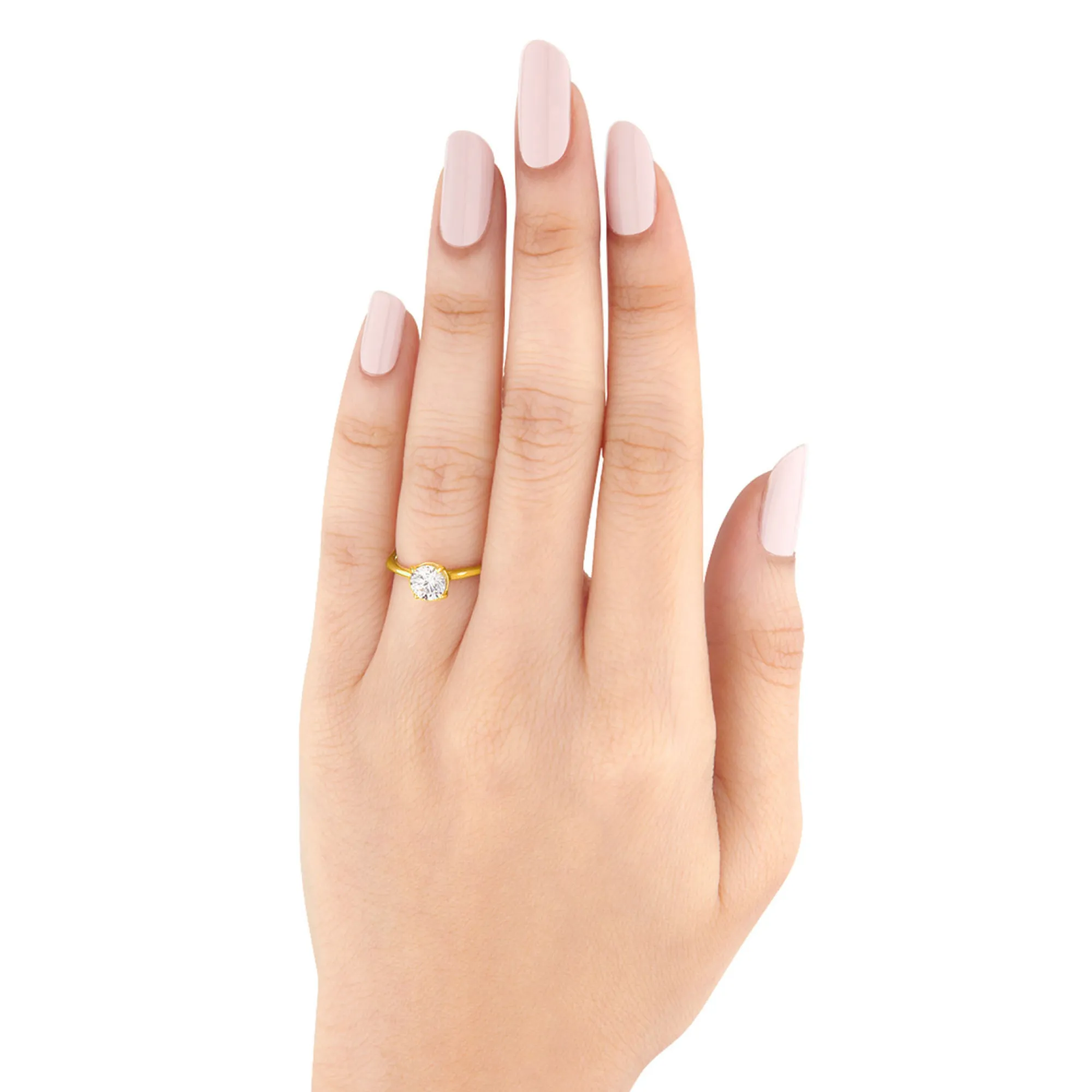 Bella Ponte Ikuma Canadian Diamond "The Whisper" Engagement Ring 14K Clearance