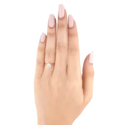 Bella Ponte Ikuma Canadian Diamond "The Whisper" Rose Gold Engagement Ring 14K Best