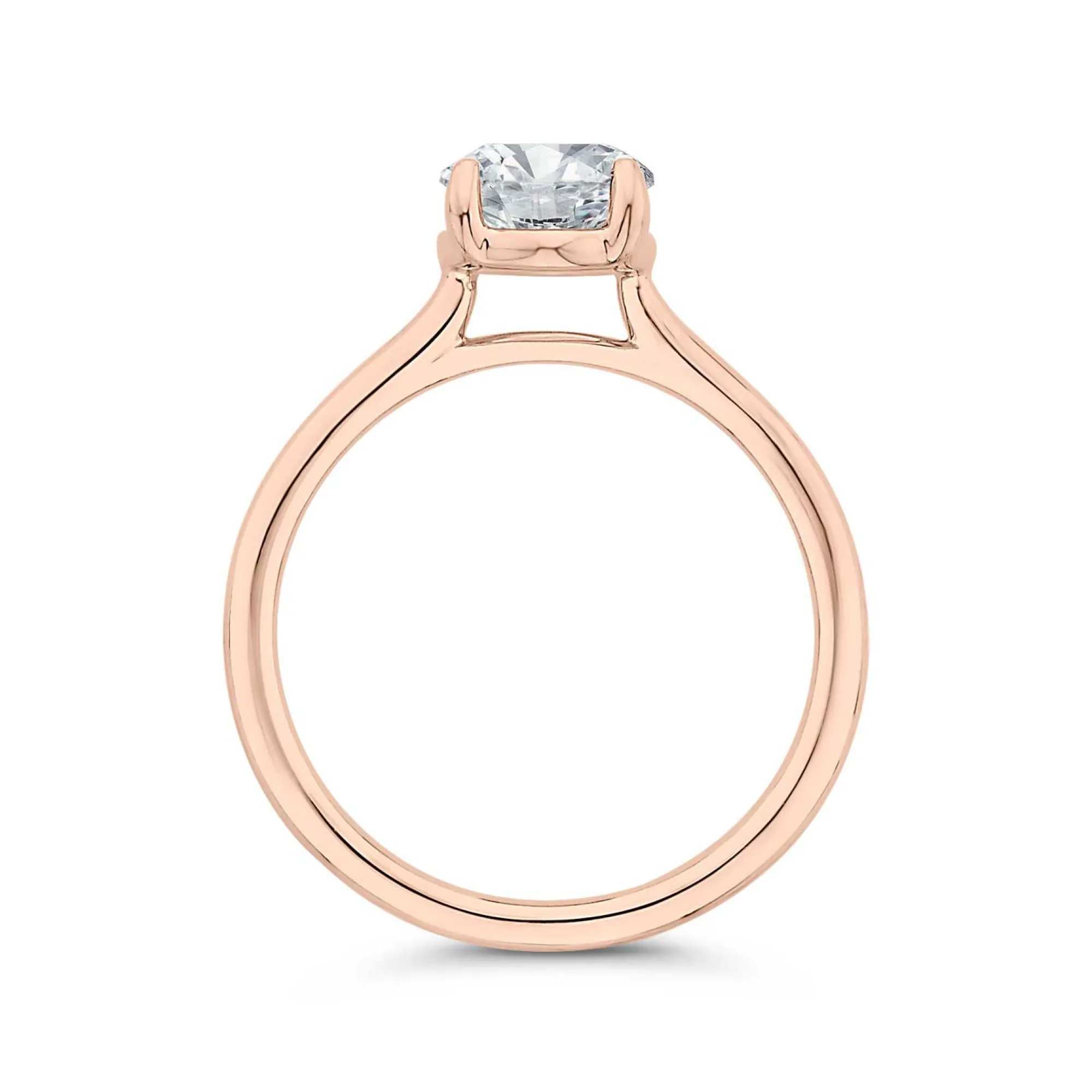 Bella Ponte Ikuma Canadian Diamond "The Whisper" Rose Gold Engagement Ring 14K Best
