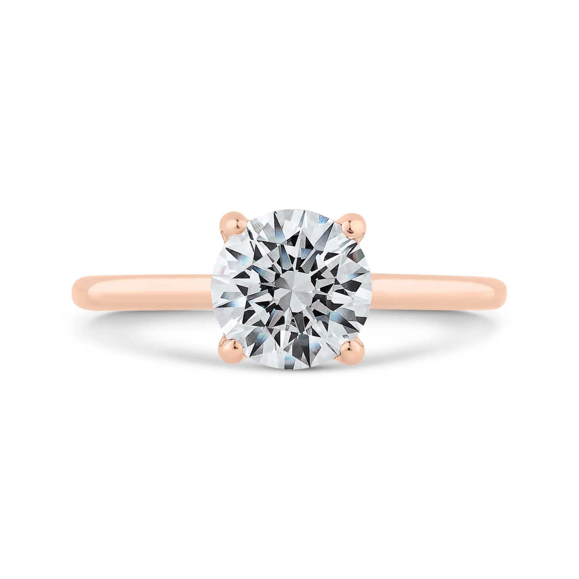 Bella Ponte Ikuma Canadian Diamond "The Whisper" Rose Gold Engagement Ring 14K Best