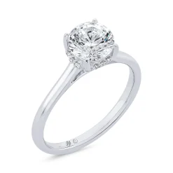 Bella Ponte Laser Inscribed Ikuma Canadian Diamond Engagement Ring Outlet