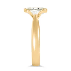Bella Ponte Radiant Cut Engagement Ring, 2-¼ Carat, 18K Yellow Gold Outlet