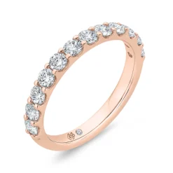 Bella Ponte Rose Gold Diamond Band 14K, 3/4 ctw. Sale