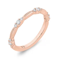 Bella Ponte Rose Gold Diamond Band 14K Sale