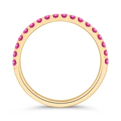 Bella Ponte Ruby Tiger Band, 14K Yellow Gold Discount