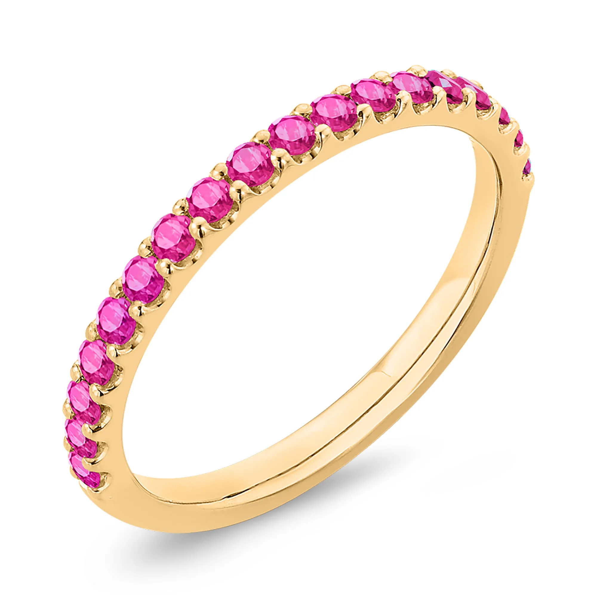 Bella Ponte Ruby Tiger Band, 14K Yellow Gold Discount