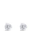 Signature Ben Bridge Diamond Studs, 18k White Gold Hot